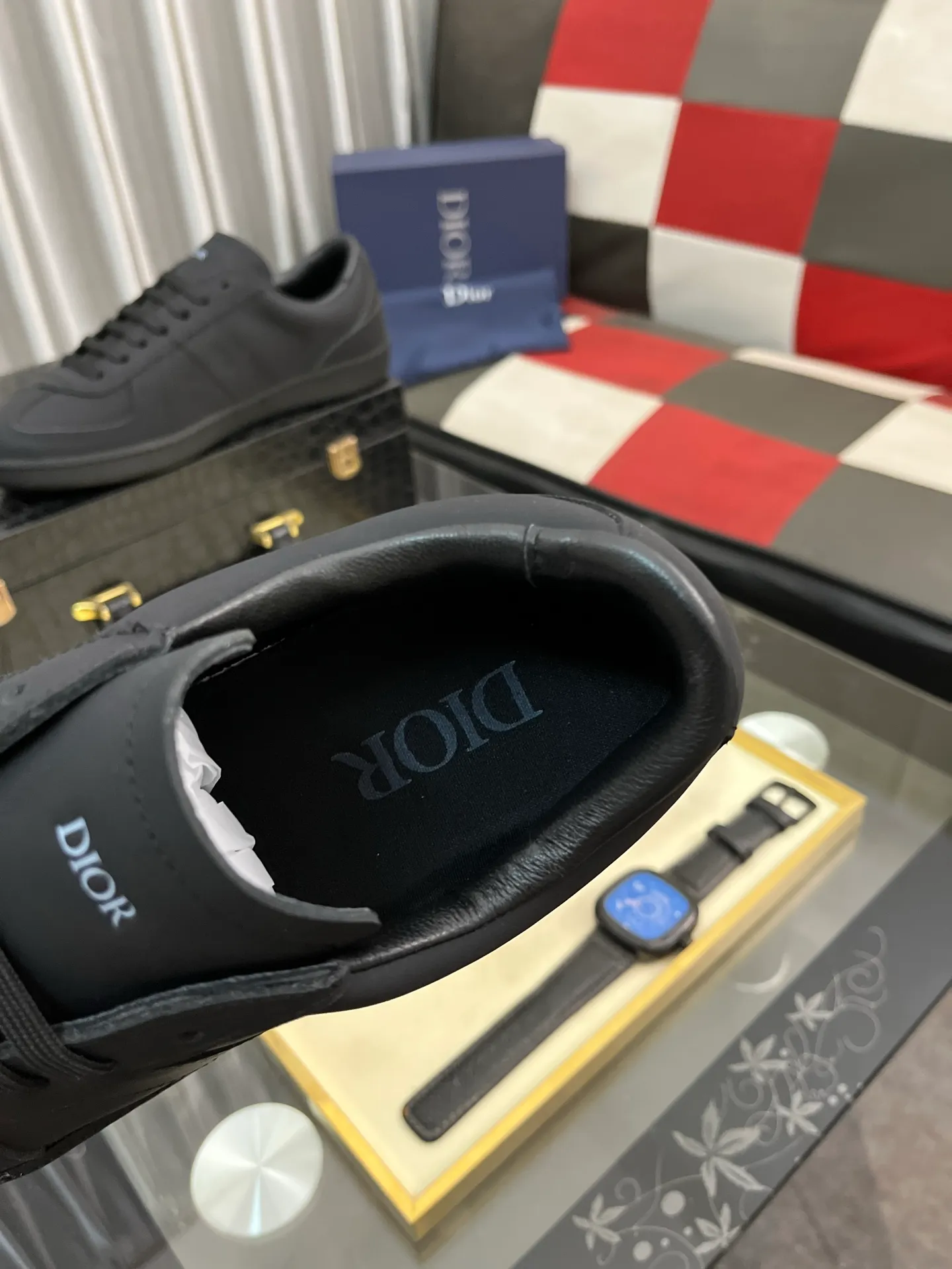 Men's Men's Shoes 💰400⌚️⌚️《Dior DIOR*》The latest and most popular casual shoes, top brand [seduce] luxury~purchase, top~quality. [Strong] The upper is made of imported breathable cowhide with material ➕ breathable sheepskin feet (•) and fine workmanship. Original stylish and stylish soft rubber wear-resistant outsole, light and comfortable on the foot, size: 38-443️⃣colors available